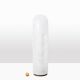 Carlo Nason. "Column" floor lamp in opalescent glass. 1970s/80s.