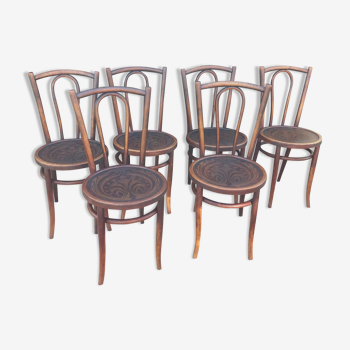 6 Baumann bistro chairs