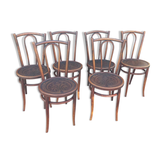 6 Baumann bistro chairs