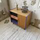Meuble commode colorée années 60