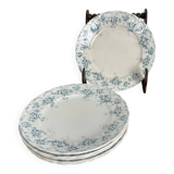 Set of 6 Maastricht earthenware dessert plates, Clara model