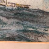 Pastel et crayon sur papier par Stewart 1975