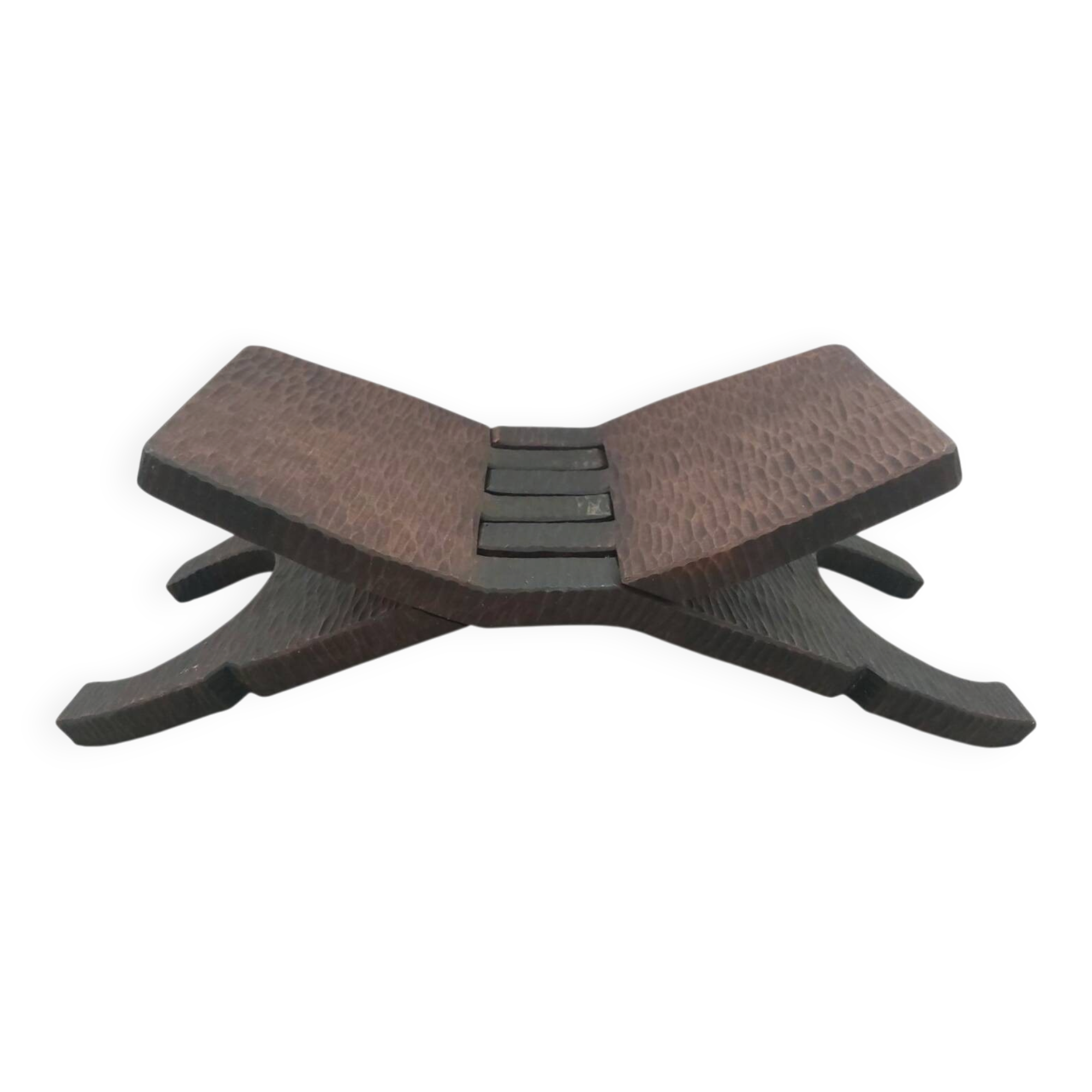 Small Mexican footrest attributed to Don Shoemaker.