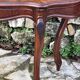 Mahogany violin table