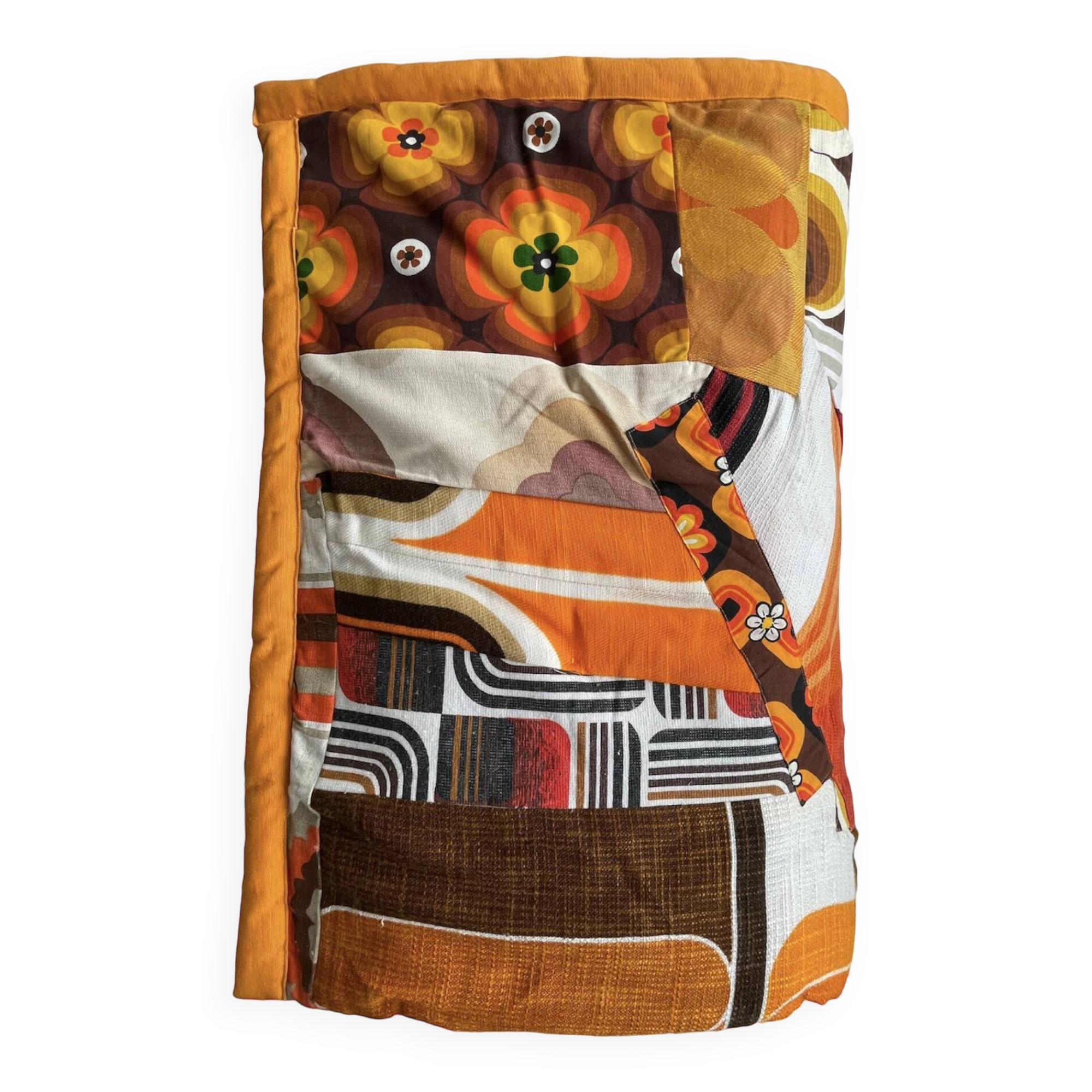 Couverture en patchwork vintage