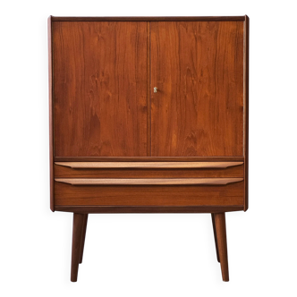 Armoire en teck, Danemark années 60/70, vintage, moderne du milieu du siècle