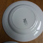 Assiettes Digoin, Moulin des Loups et Hamage, Saint Amand