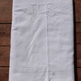 Old cloth in mestizo, monogramned FS