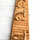 Patère en bambou