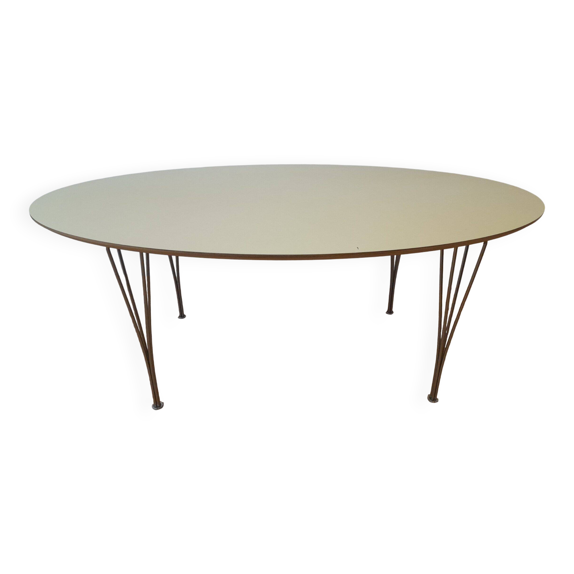 Dining table "Ellips" by Piet Hein