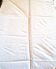 Vintage tablecloth in damask mestizo and decorated with a central lace 145x170 *Z*