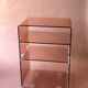 Occasional furniture in smoked Plexiglas from the 70s