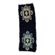Moroccan Boujad rug black - 108 x 323 cm