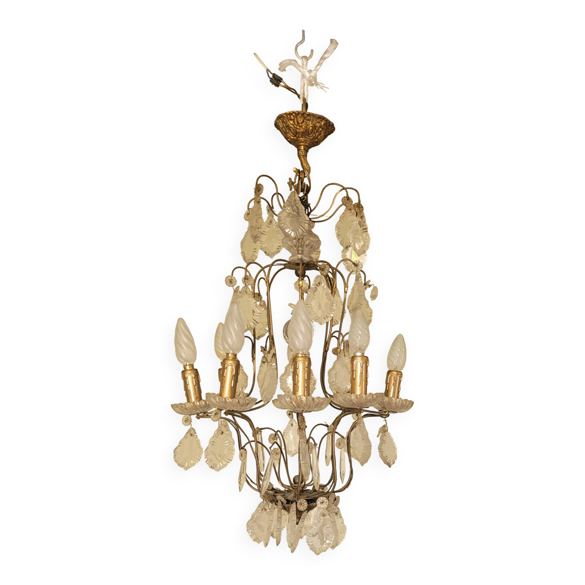 8-light chandelier