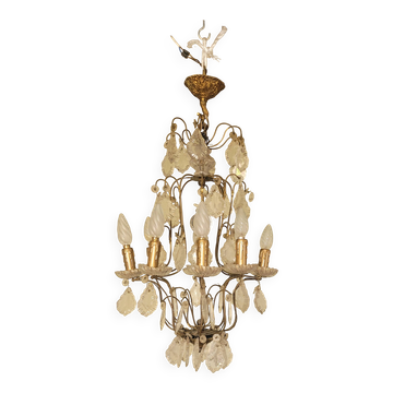 Lustre cage 8 lumières