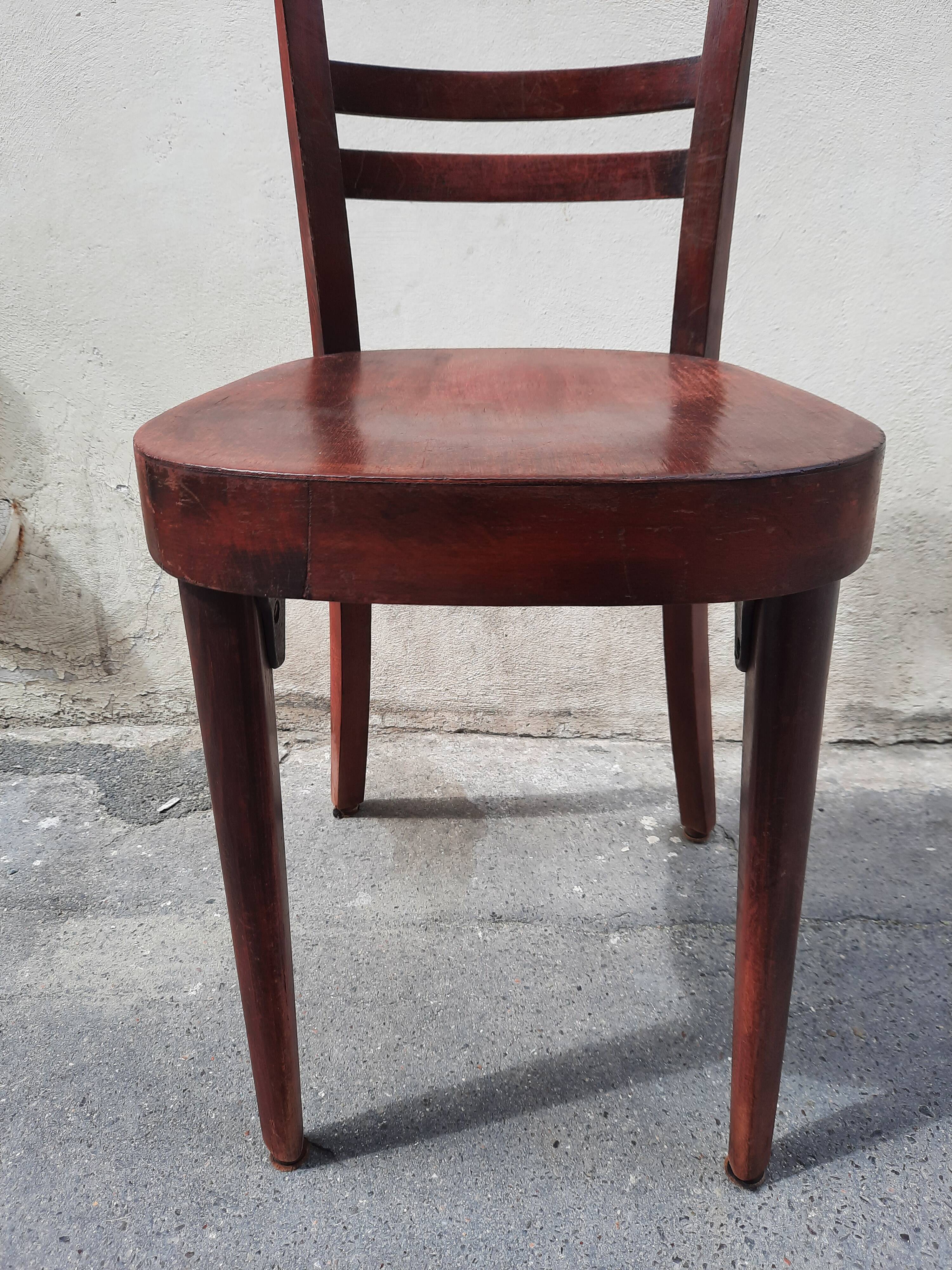 Art Deco bistro chair