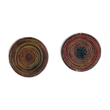 Two hergla trivets in alpha