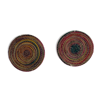 Two hergla trivets in alpha