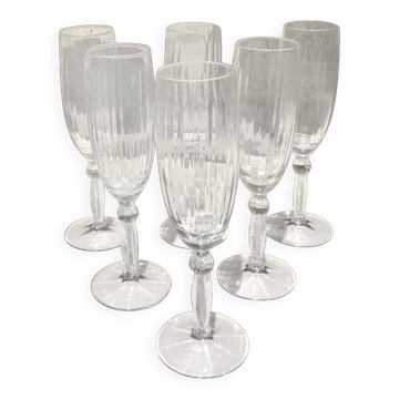 Set de 18 flûtes à champagne