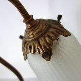 Art Deco brass cherub or angel lamp