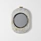 Ceramic mirror by Jean-Pierre Viot, France, circa 1970