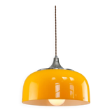 Space Age Yellow Pendant from Guzzini, 1970s