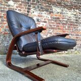 Vintage Panter recliner chair, designer Arnt Lande for Westnofa