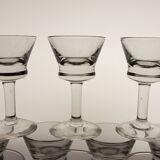 11 bistro liqueur glasses 1920s-30s