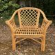 70s rattan lounge