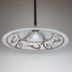Vintage glass pendant, Italy, 1970s