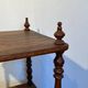 Three-Tier Shelf in Pitch Pine with Turned Columns and Spindles. Work