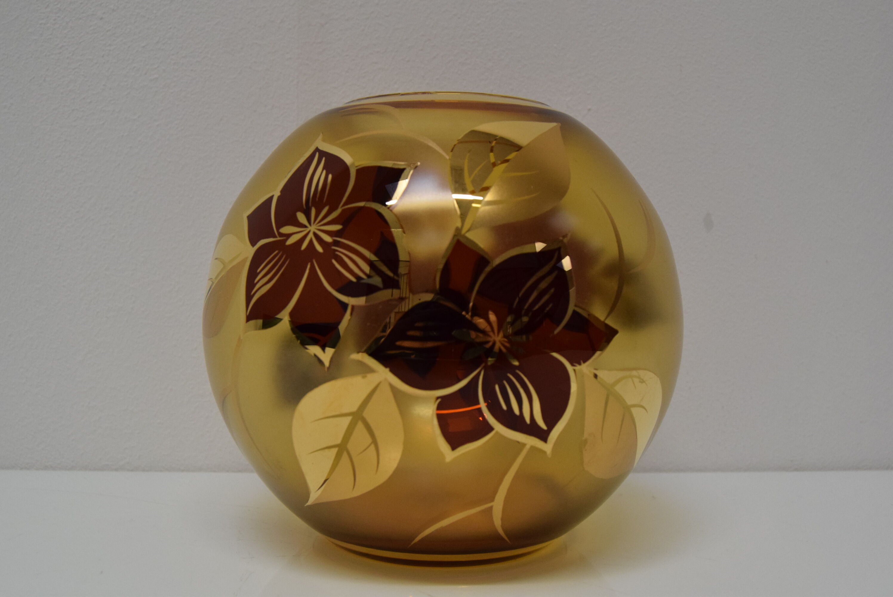 Mid-century glass vase,1970's