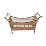 Baby wicker bed