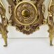 Bronze Coat Rack and Wall Shelf, Vintage, Louis XV Style