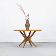 Table console en étoile au design vintage des années 50