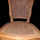 Vintage French wooden chairs