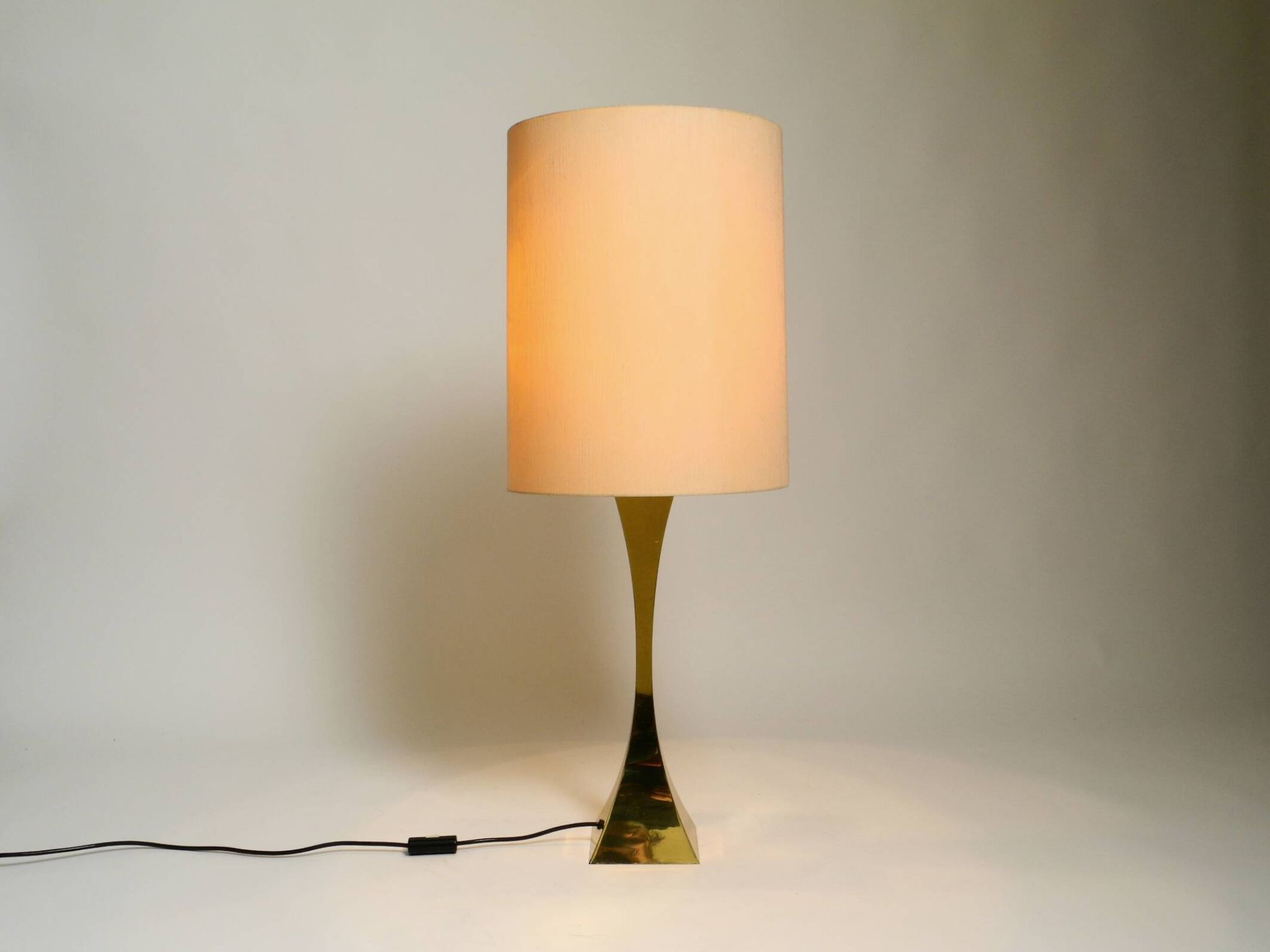 70s brass table lamp by Tonello and Montagna Grillo for High Society Italy