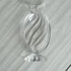 Vintage thick glass candy-shaped catchall.