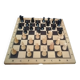 Chess set vintage foldable travel box