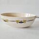 Old oval dish / vegetable dish in ironstone - "Renée" Art Deco model