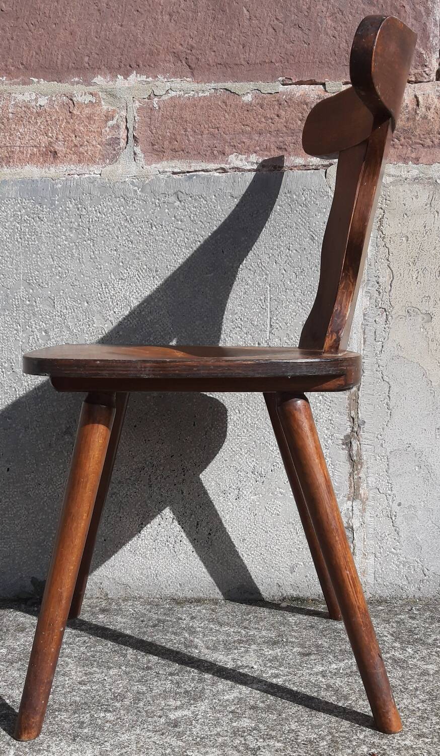 Brutalist bistro chair (1960s)