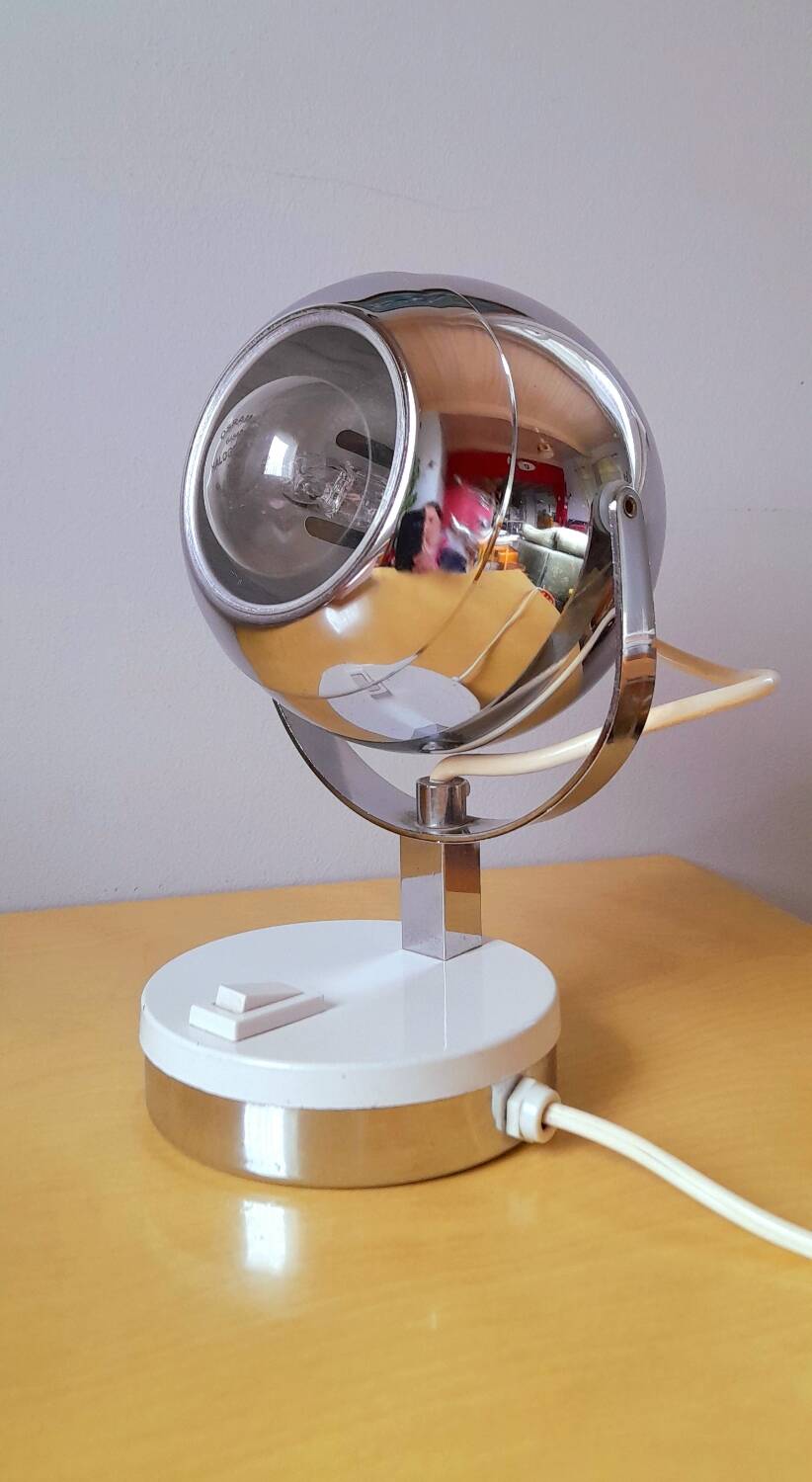 Lampe à poser,space age  eye Ball 70s