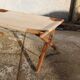 Antique camp bed
