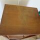Burwood oak curtain file cabinet, 1960s