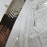 Crystal cutting and Metal agented cup