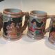 Set of 4 beer mugs