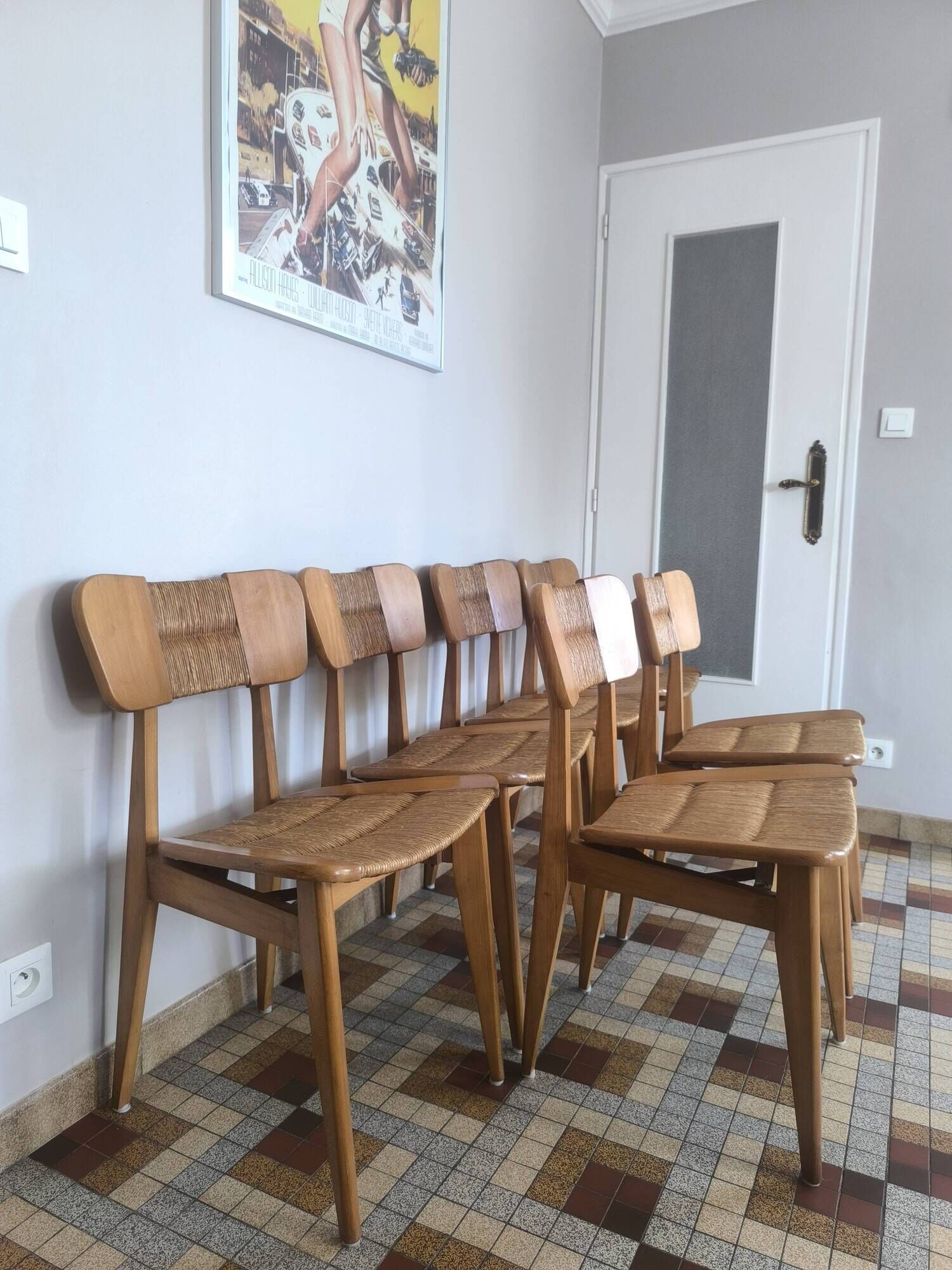 Ellipse chairs by Roger Landault for Robert Santou