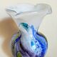 Vase glass paste of the glassmakers of Maure Vieil Mick and Bob Le Bleïs 80s
