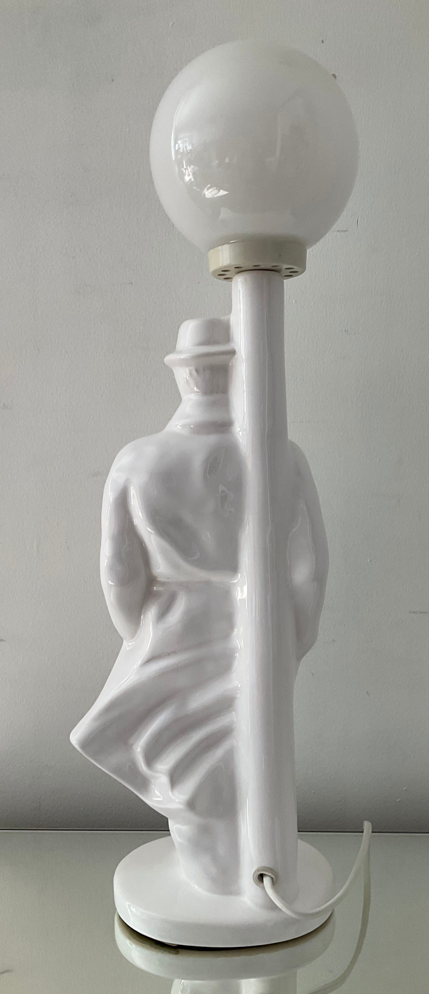 Vintage ceramic lamp year 80