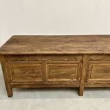Comptoir ancien, table drapière des années 50